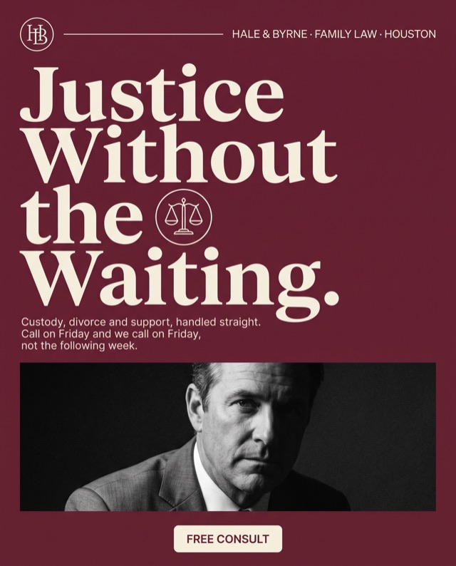 Paid-social ad for a fictional law firm